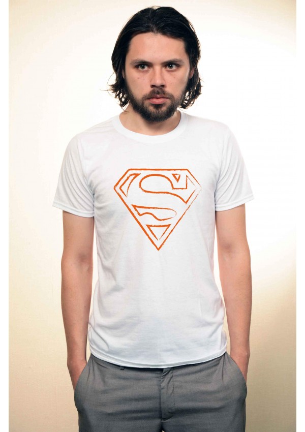 Tricou Orange Superman